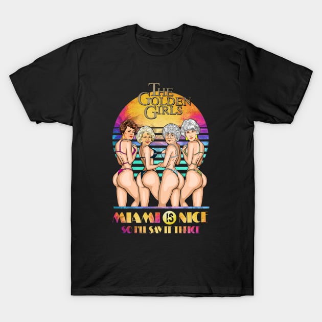 GOLDEN GIRLS SUMMER T-Shirt by Quadra^Maniac